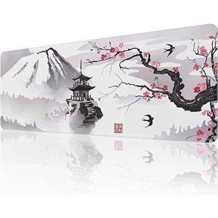 (800 × 300 × 3MM) Bredt utvidet japansk Sakura musematte, søm