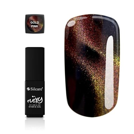 Flexy - Hybrid gel - Cat Eye - Gold Pink - 4,5 gram