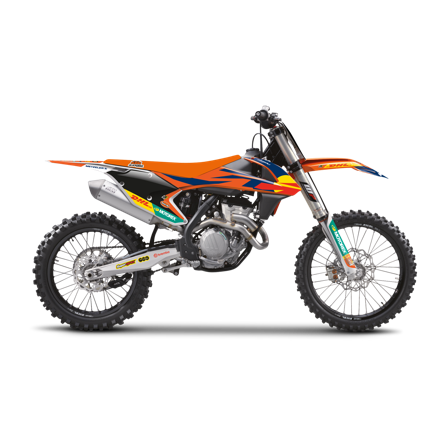Kit de Adhesivos Blackbird Replica - KTM 125 SX 2016-2018