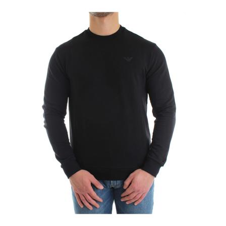 Emporio Armani Crewneck Sweatshirt Sort, Herre Sweatshirts