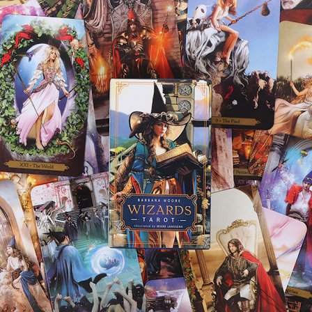 Barbara Moore troldmænd Tarot brætspil spådom forudsigelse mu