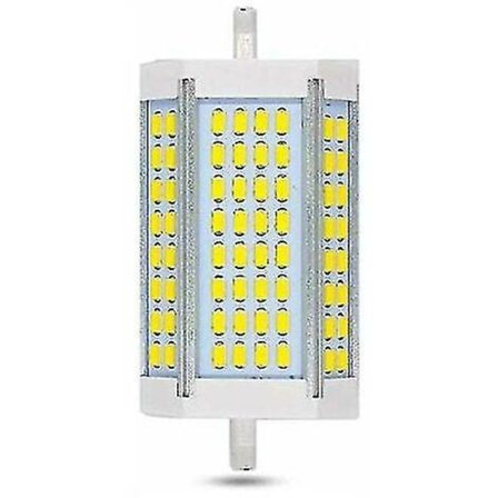 R7s LED 118mm 30W Dimbar Lampa, 3200lm, Kallvit 6000k, 200 Graders Ljusstyrka, R7s 118mm Dimbar LED-lampa För Vägg/golvlampa/spotlight