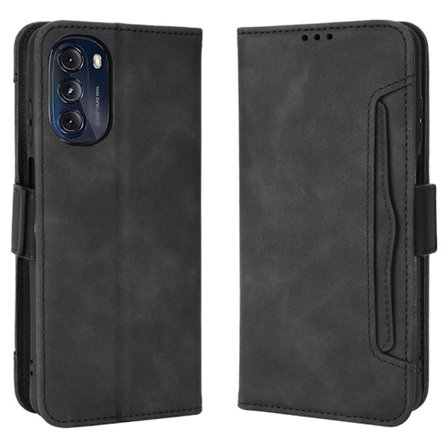 Tegnebogstelefontaske til Motorola Moto G 5G 2022 - Sort