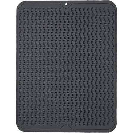 Varmebestandig overflate for sikker plassering av varme gryter og redskaper, plassbesparende oppbevaringsmulighet med krokdesign, allsidig bruk som 