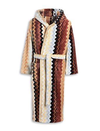 Missoni Home Giacomo Bathrobe Hooded - Multi/patterned - S