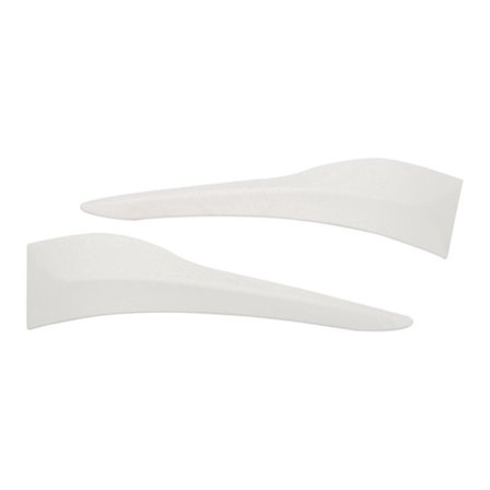 For Model Y 2017-2022 Front Bumper Splitters Lip Spoiler Anti-kollisjonsvinkelbeskyttelse Hvit