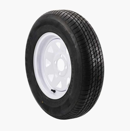 Luftgummihjul med plåtfälg 165R x 13′′C