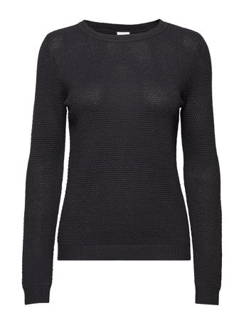 Vichassa L/S Knit Top Villapaita Musta Vila