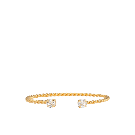 Caroline Svedbom Mini Twisted Bracelet Armband Dam Guld ONESIZE