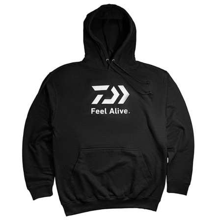 Daiwa D-Vec Feel Alive Hoodie Black - M