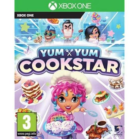 Yum Yum Cookstar -keittopeli - Xbox One - Yli 60 reseptiä - Simulaatio