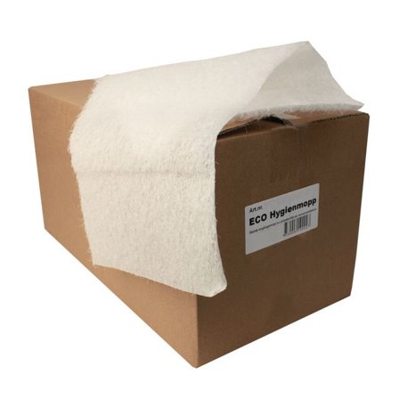HYGIENTEKNIK Engångsmopp ECO Hygien 60cm 200/fp - Lyreco - Städ och hygien - Moppar och stativ - Moppar - Engångs