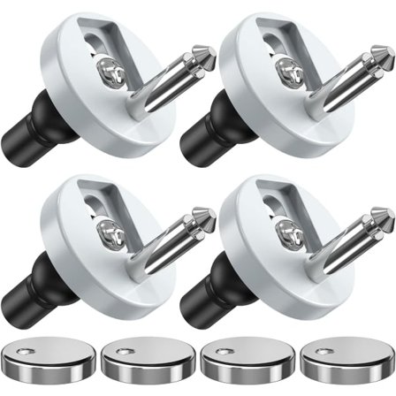 Snabbkopplingsgångjärn för toalettlock, universella gångjärnsbeslag för WC-toalett med blinda hål