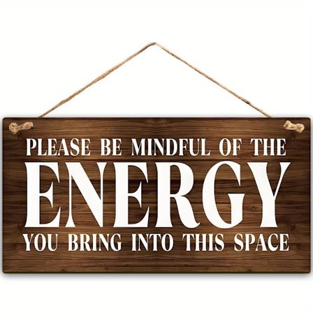 Rustikk Velkommen Skilt i Tre - Inspirerende Sitat Trykket på Treplakett Hengende Skilt for Hjemmet, Kaffebar, Bar Dekorasjon - M (FMY) 2 Sett