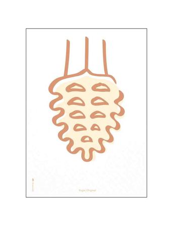 Artichoke White Home Decoration Posters & Frames Posters Botanical Monivärinen/Kuvioitu Brainchild