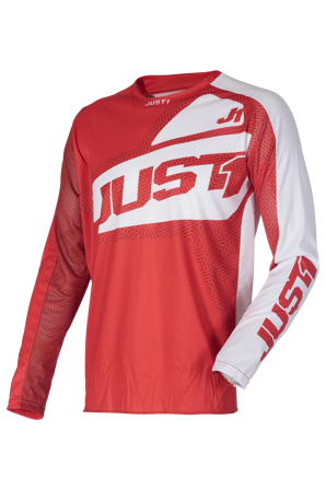 Maglia Cross Just1 J-FORCE VERTIGO Rosso-Bianco S