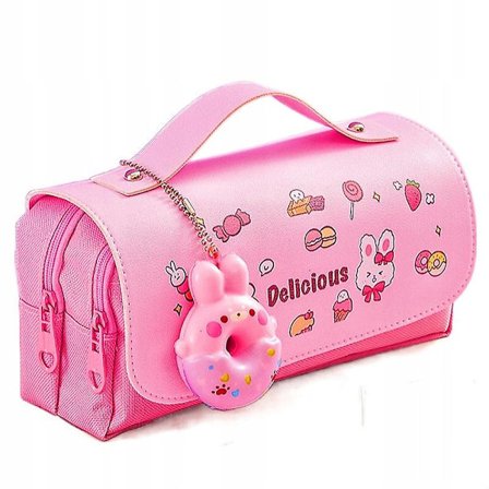 Suuri kapasiteetin kynäkotelo - Kynäpussi, kynäpussi, kynäkotelot aikuisille - Söpö kynäkotelo tytöille - Kawaii kynäkotelo Uusi