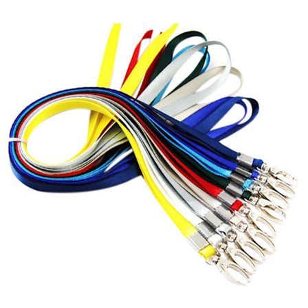 Halsrem Snor Sikkerheds-ID Badge Holder Metal Tilgængelig Breaka