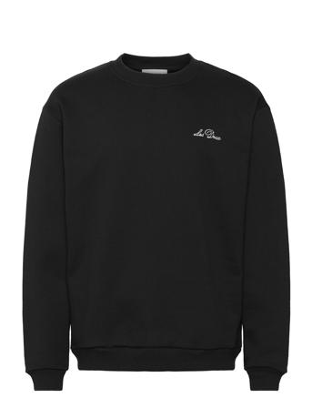 Crew Sweatshirt Les Deux Black