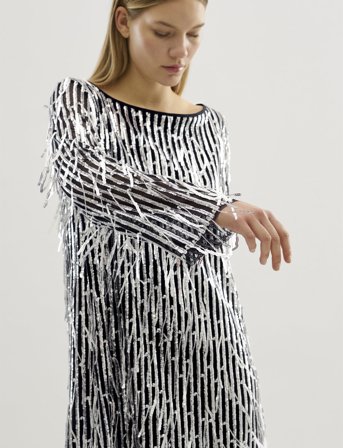 Karen By Simonsen Kbsandie Dress - Silver - S