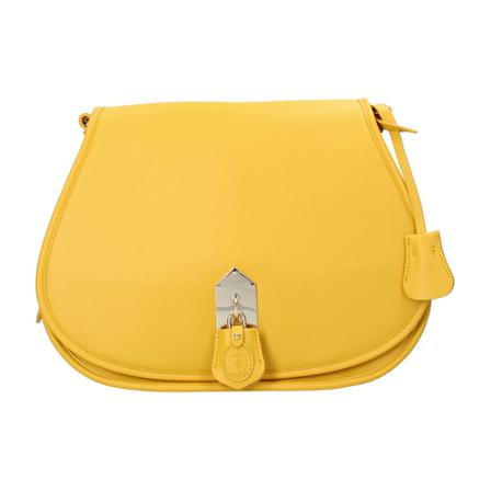 Trussardi, Shoulder Bags Żółty, Kobieta, Rozmiar: ONE Size