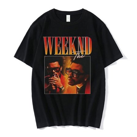 SQBB The Weeknd 2.0 90'erne vintage grafisk print dame T-shirt Sommer Casual Kortærmet trøje Harajuku Toppe Kvindelig T-shirt Sød tegneserie Pink XL