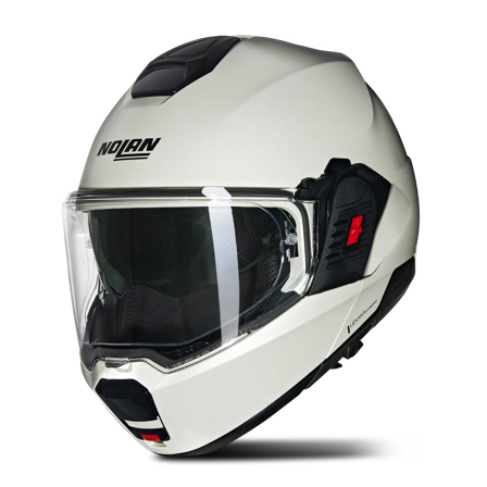 Nolan N120-1 Öppningsbar Hjälm Matt Pärla 3XL