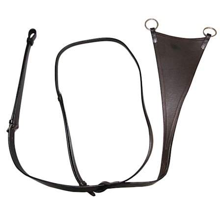 Hy Läder Haklapp Martingal Cob Brun