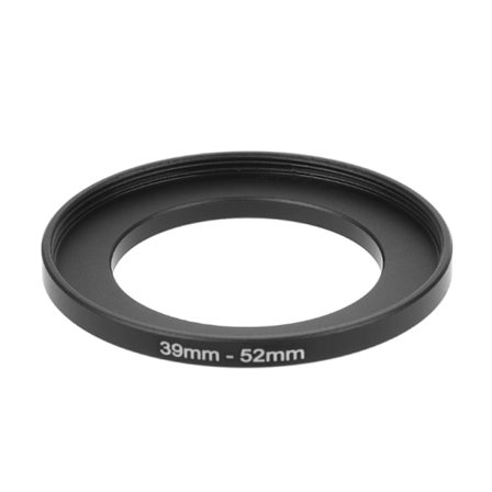 39mm till 52mm Metall Steg-Upp Ringar Objektivadapter Filter Kameraverktyg Tillbehör Ny
