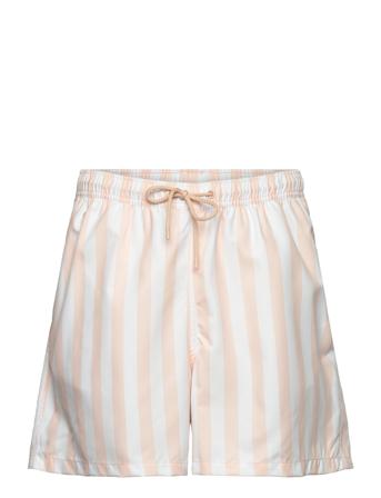 Borg Print Swim Shorts Pink Björn Borg