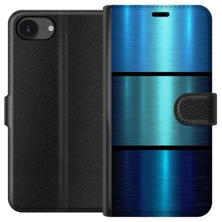 Kompatibelt Plånboksfodral till Apple Apple iPhone 16e Blå