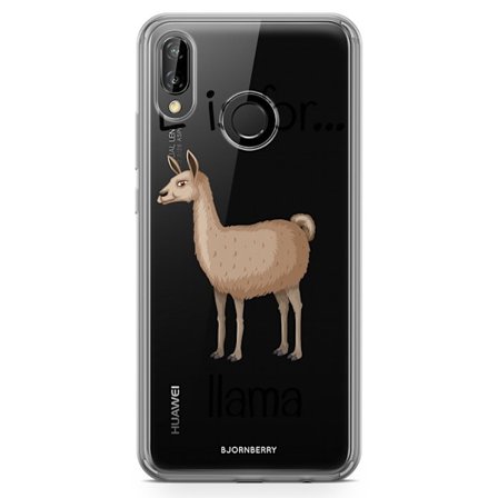 Bjornberry Hybrid Skal Huawei P20 Lite - L is for Lama