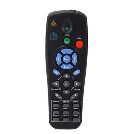 Erstatningsfjernkontroll egnet for Vivitek projektor D-935 VX D825MS D825MX D5000V fjernkontroll
