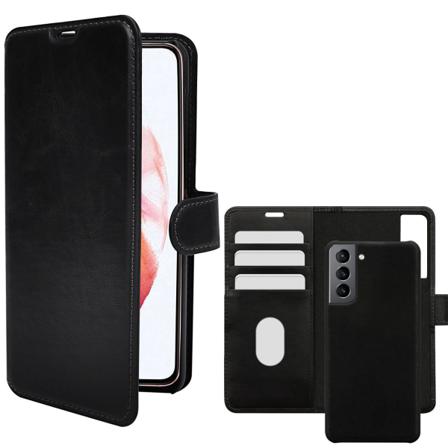 Champion 2-in-1 Slim Magnet Wallet Galaxy S21 Plus Svart
