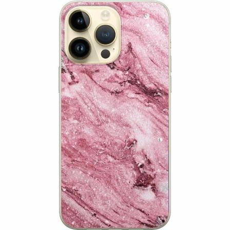 Apple Iphone 14 Pro Max Genomskinligt Skal Rosa