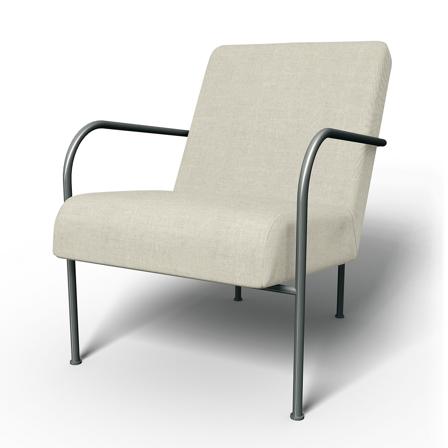 IKEA - IKEA PS Chair Cover, Natural, Linen - Bemz