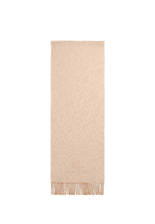 Lauren Ralph Herringbone Scarf Halsdukar & scarves Dam Beige ONESIZE
