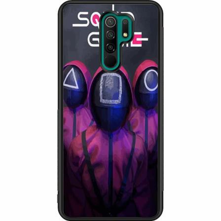 Xiaomi Redmi 9 Svart Skal Squid Game