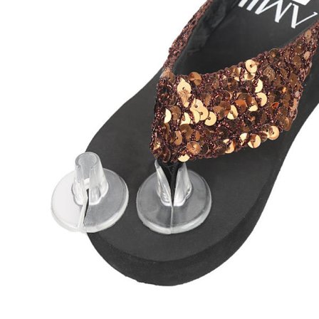 Flip-Flop Gel Tåbeskyttere Puder Tanga Beskyttere Silikone Tanga Sandal Tåbeskyttere