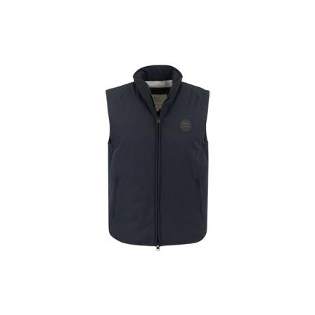 Woolrich, Vests Blauw, unisex, Maat:M