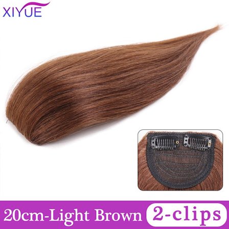 XIYUE Pad Hårbitar Klämma i hårförlängningar Klämma syntetiska långa raka klipp i syntetiska hårförlängningar Öka håret