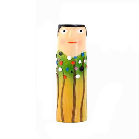 Bohemian Family Face Vase 04 04