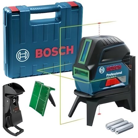 BOSCH PROFESSIONAL Kombinerad lasernivå GCL 2-15 G-uppsättning