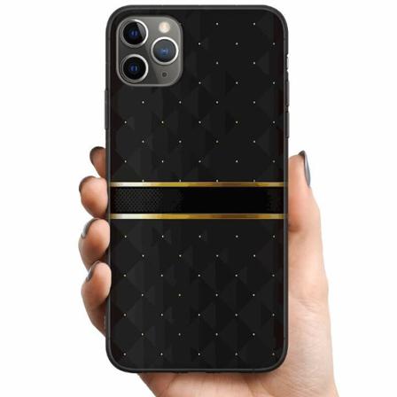 Apple Iphone 11 Pro Max Tpu Mobilskal Golden Stripes