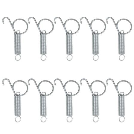 Burdør Fjærkrok 10 Stk Metallfjærkroker Solid spenningsfeste Anti-Escape