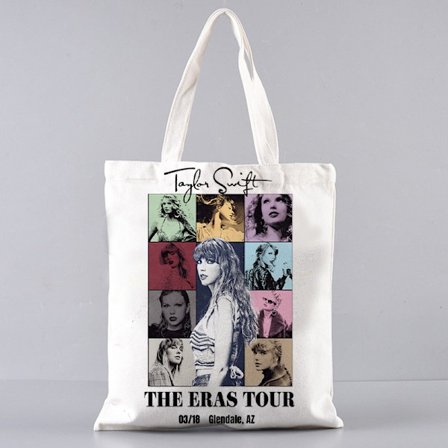 Taylor Swift Album Inspirert Håndveske Kvinners Bærbare Oppbevaringsveske Musikkelsker Merchandise Fans Swiftie Gave XO