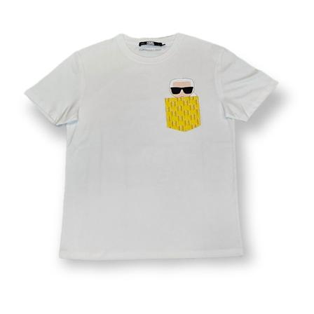 Karl Lagerfeld T-shirt Hvid, Dame T-shirts