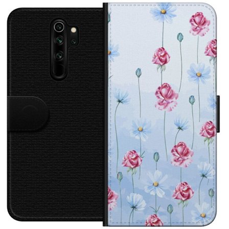 Kompatibelt Lommeboketui til Xiaomi Redmi Note 8 Pro Petal Reverie Sky Blue