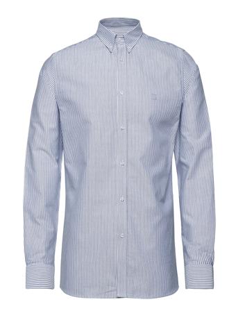 Christoph Oxford Shirt Skjorta Casual Blå Les Deux