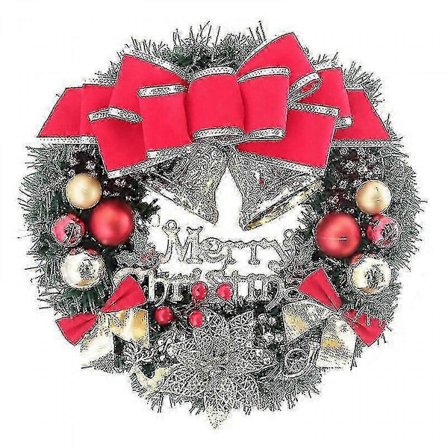 Juledekoration Kreativ Jule-dørkrans Juledekoration Juleguirlande Kranse 30 cm